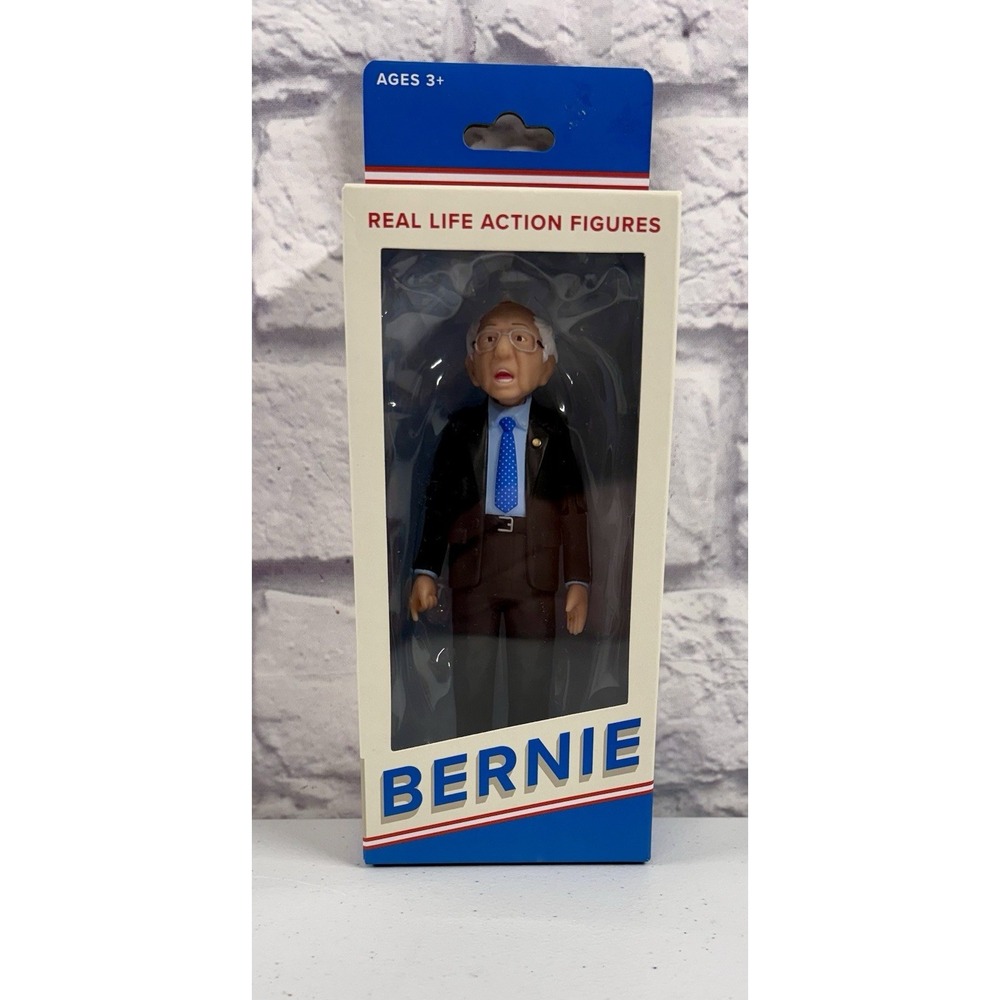 2016 BERNIE SANDERS Vinyl Action Figure 6" Tall FCTRY Jailbreak Toys *BRAND NEW*
